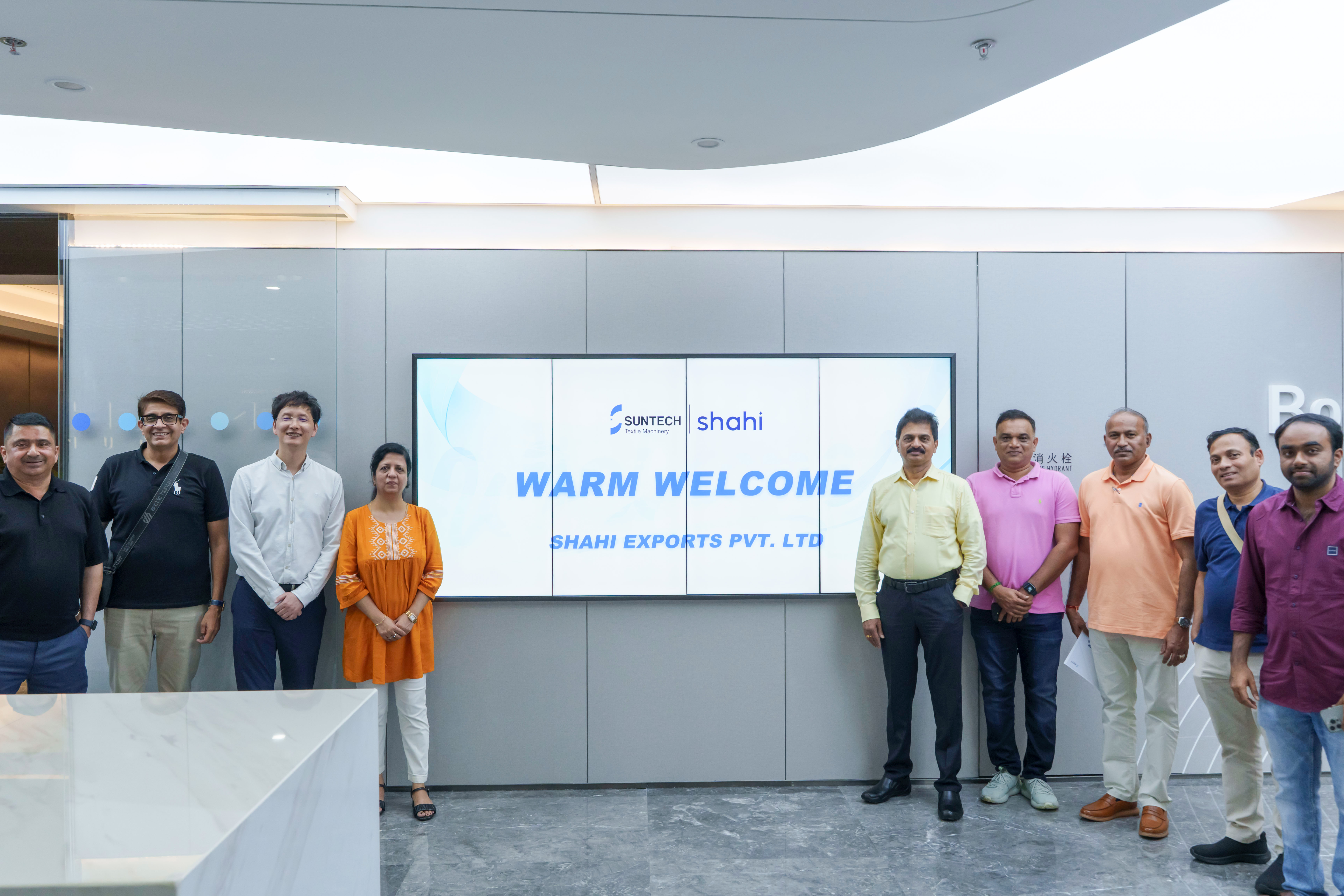 SHAHI team expressed high approval of SUNTECH