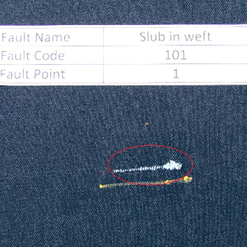  Slub in Weft 